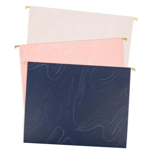 U Brands 6ct Hanging File Folders Natural Contours - Picture 1 of 8